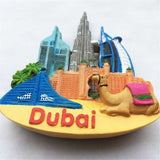 Dubai UAE Fridge Magnet 3D Resin