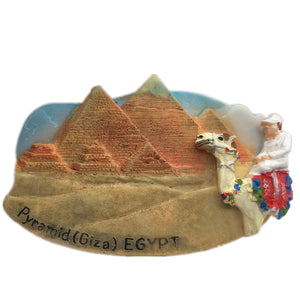 Giza Pyramid Egypt Fridge Magnet 3D Resin