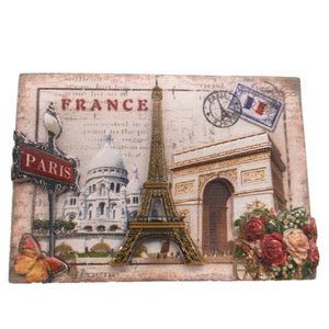 Paris France Fridge Magnet 3D Resin