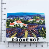 Lavender Provence France Fridge Magnet 3D Resin