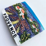 Lavender Provence France Fridge Magnet 3D Resin