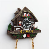 Cuckoo clock Schwarzwald Germany Fridge Magnet 3D Resin