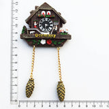 Cuckoo clock Schwarzwald Germany Fridge Magnet 3D Resin