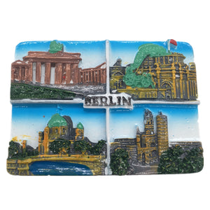 Berlin Germany Fridge Magnet 3D Resin