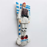 Soldier Greece Fridge Magnet 3D Resin