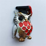 Athens Owl Greece Fridge Magnet 3D Resin