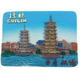 Guilin China Fridge Magnet 3D Resin