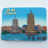 Guilin China Fridge Magnet 3D Resin