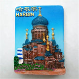 Harbin China Fridge Magnet 3D Resin