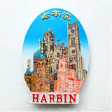 Harbin China Fridge Magnet 3D Resin