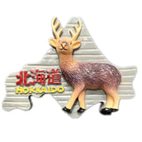 Hokkaido Japan Fridge Magnet 3D Resin