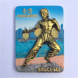 Avenue of Stars Bruce Lee Hong Kong China Fridge Magnet 3D Resin