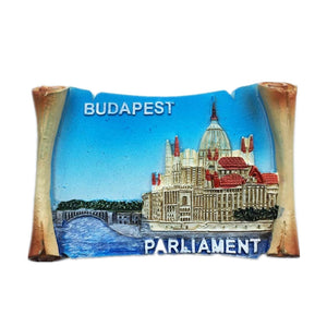 Parliament Budapest Hungary Fridge Magnet 3D Resin