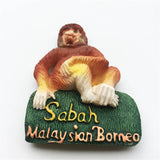 Sabah Malaysia Fridge Magnet 3D Resin