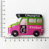 Chiangmai Thailand Fridge Magnet 3D Resin