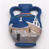 Santorini Greece Fridge Magnet 3D Resin