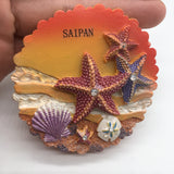 Saipan USA America Fridge Magnet 3D Resin