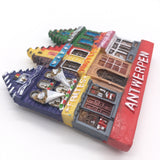 Antwerpen Belgium Fridge Magnet 3D Resin