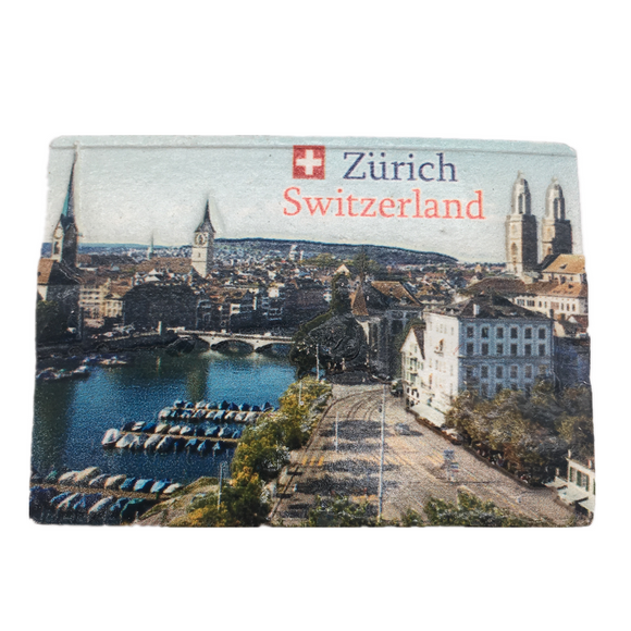 Zurich Switzerland Fridge Magnet 3D Resin