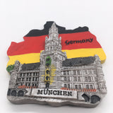 Munich Germany Fridge Magnet 3D Resin