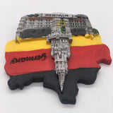 Munich Germany Fridge Magnet 3D Resin