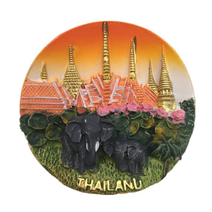 Bangkok Thailand Fridge Magnet 3D Resin