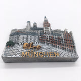 Marienplatz Munich Germany Fridge Magnet 3D Resin