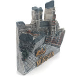 Marienplatz Munich Germany Fridge Magnet 3D Resin