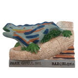 Barcelona Park Guell Spain Fridge Magnet 3D Resin