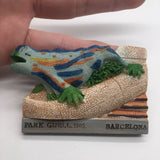 Barcelona Park Guell Spain Fridge Magnet 3D Resin