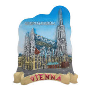 Vienna Austria Fridge Magnet 3D Resin