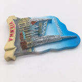 Vienna Austria Fridge Magnet 3D Resin