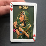 Queen Rani of Jhansi India Fridge Magnet 3D Resin