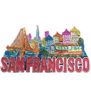 San Francisco USA America Fridge Magnet 3D Resin