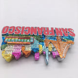 San Francisco USA America Fridge Magnet 3D Resin