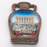 Athens Greece Fridge Magnet 3D Resin