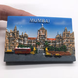 Mumbai India Fridge Magnet 3D Resin