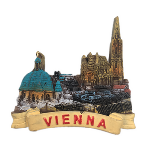 Vienna Austria Fridge Magnet 3D Resin