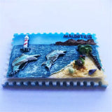 Mauritius Fridge Magnet 3D Resin