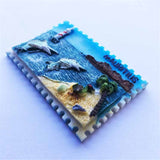 Mauritius Fridge Magnet 3D Resin