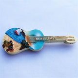 Guitar Mauritius Fridge Magnet 3D Resin