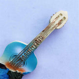 Guitar Mauritius Fridge Magnet 3D Resin