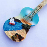 Guitar Mauritius Fridge Magnet 3D Resin