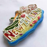 New Zealand Fridge Magnet 3D Resin