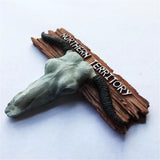 Northern Territory Australia Fridge Magnet 3D Resin