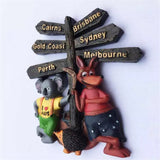 Australia Fridge Magnet 3D Resin