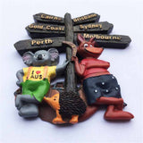 Australia Fridge Magnet 3D Resin