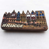 Bruges Belgium Fridge Magnet 3D Resin