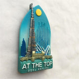 Dubai UAE Fridge Magnet 3D Resin