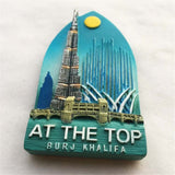 Dubai UAE Fridge Magnet 3D Resin